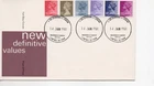 GB -  First Day Cover  (C 1) Machin 1981 - 6 values to 25p U/A Pmk Haverfordwest