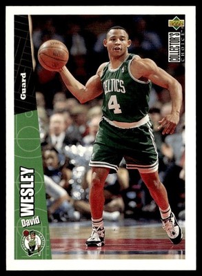 1996-97 Collector's Choice David Wesley Charlotte Hornets #11