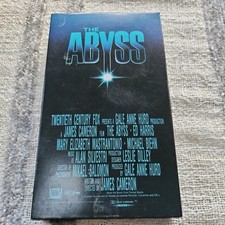 The Abyss VHS James Cameron 1990