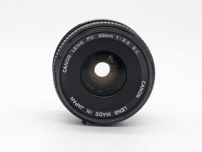 Video*[Exc+3] Canon FD 35mm f/3.5 SC s.c. Wide Angle MF Lens