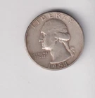 1951-S WASHINGTON QUARTER 25¢ SAN FRANCISCO 90% SILVER COIN UNITED STATES MINT