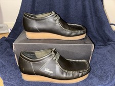 Clarks Originals Wallabee Forest Green Leather Size 7