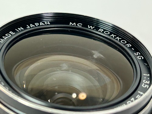 Minolta 28mm f3.5 MC W.Rokkor SG Front & Rear caps - Picture 4 of 6