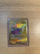 Carte Pokémon Serpente-Eau ex 215/162 Forces Temporelles FR Gold Secret Rare