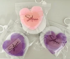 Solana Beauty Powder Puff Set of 3 with 2 Puffs each, Super Soft & Brand New