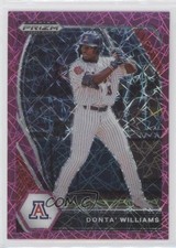 2021 Panini Prizm Draft Picks Pink Velocity Prizm Donta' Williams #PDP106 0q3