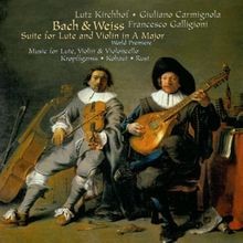 Baroque Lute Trios by Kirchhof, Carmignola | CD | condition very good
