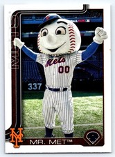 2025 Topps Series 1 - Mascots New York Mets Mr. Met #M-16