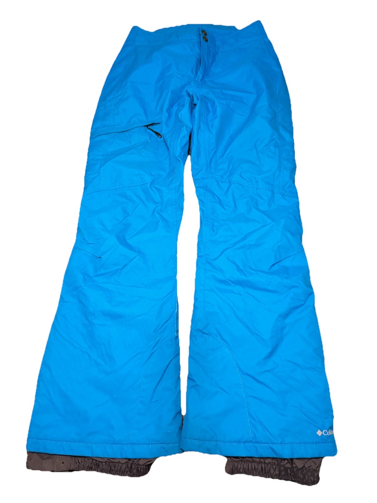 Columbia Snow Pants Unisex Small Blue Bugaboo Omni Tech Snowboard Ski Fleece