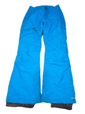 Columbia Snow Pants Unisex Small Blue Bugaboo Omni Tech Snowboard Ski Fleece