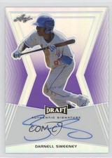 2014 Leaf Metal Draft Purple Prismatic 23/25 Darnell Sweeney #BA-DS2 Auto 0a7