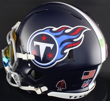 TENNESSEE TITANS NFL Riddell Speed Full Size AUTHENTIC Football Helmet