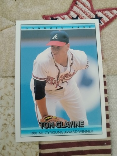 Tom Glavine #BC4 1992 Panini Donruss Bonus Cards card