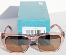 MAUI JIM Aloha Lane POLARIZED Sunglasses MJ893-09 Translucent Pink/Bronze HCL