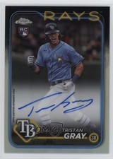 2024 Topps Chrome Rookie Auto Refractor 86/499 Tristan Gray #RA-TGR Auto 6q5