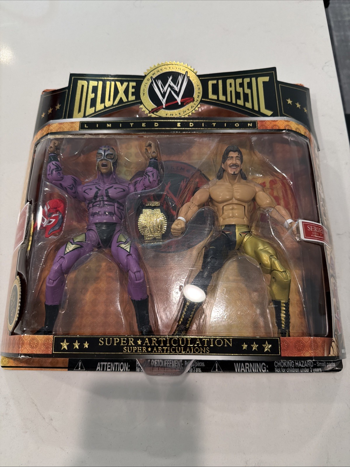 WWE Jakks Classic Deluxe Rey Mysterio & Eddie Guerrero 