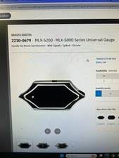 Dakota Digital Speedo Mlx 5200 Universal