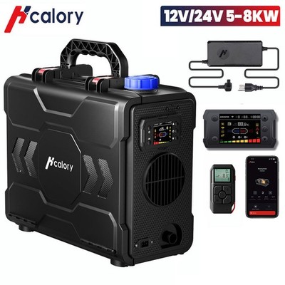 Portable TB2 Plus 8KW Diesel Air Heater 110V 12V/24V Bluetooth for RV Camper Van