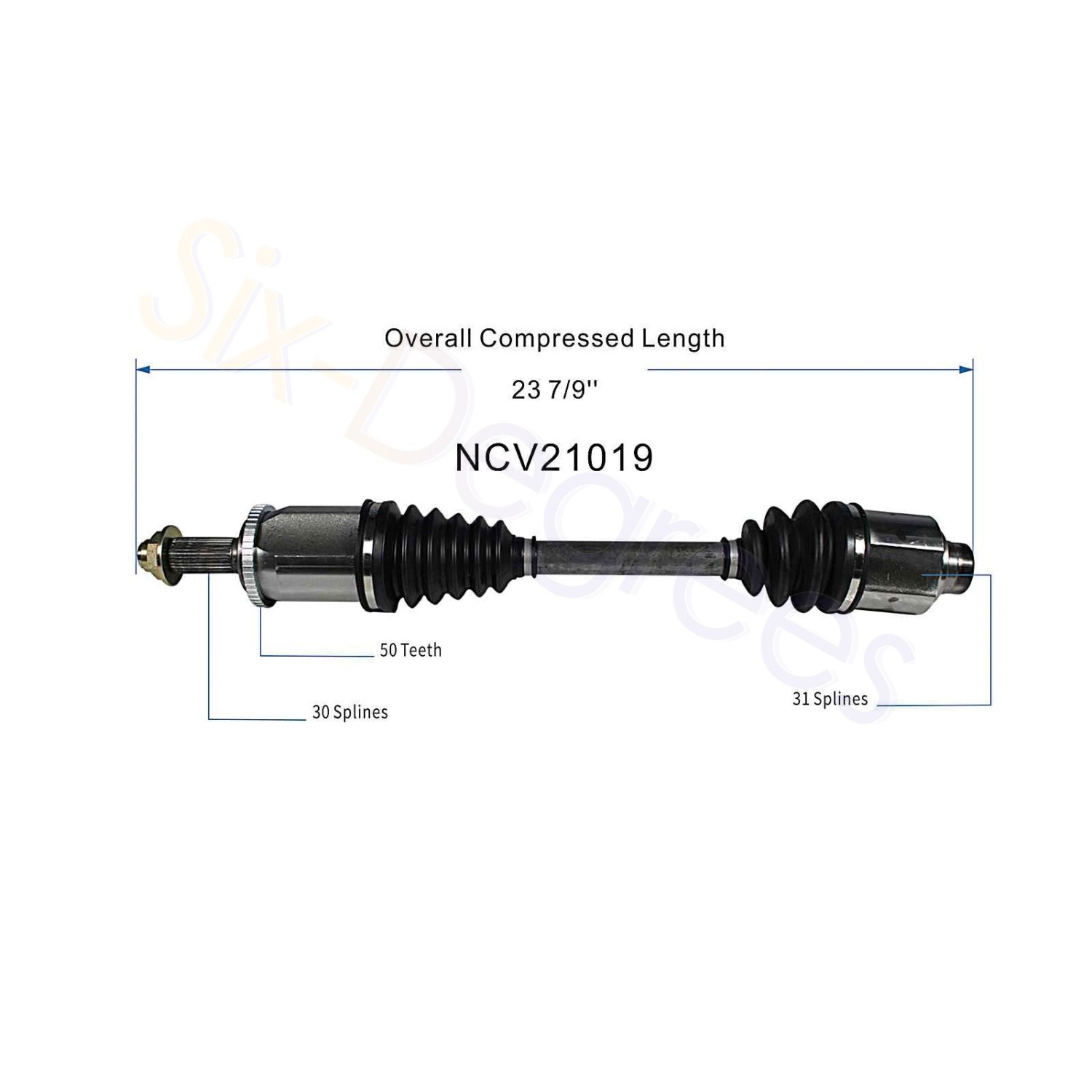 Acura NSX 1991-2005 Rear Right Gearbox layshaft