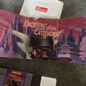 Destiny of an Emperor Nintendo Entertainment System NES CIB Box Booklet Poster