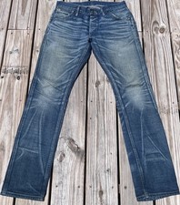 Double RL RRL Ranch Hand Somerset Denim Jeans 30x32 Slim Made In USA