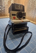Vintage Polaroid One Step Rainbow Land Camera  Flash not tested No SX-70 Film 