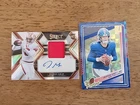 sports trading cards nfl football / Jaxson Dart RC / Danny Gray auto RC patch