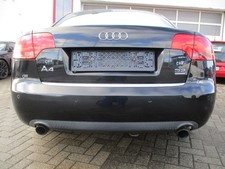 Stoßstange hinten AUDI A4 B7 8E Limousine PHANTOMSCHWARZ LZ9Y Stoßfänger schwarz