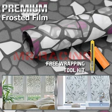 *12"x36" Frosted Film Glass Home Bathroom Window Security Privacy Sticker #5039a