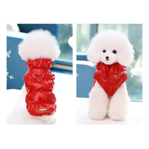 Waterproof Dog Cat Winter Coat Jacket Pet Puppy Warm Fleece Lined Vest Clothes - Picture 13 of 28