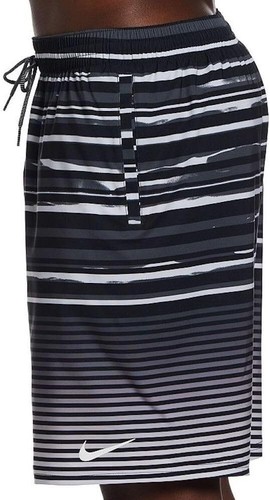 Nike Faded Stripe Breaker 9" Black Swim Trunks NESSD545-001 Men's Small MSRP $68 - Picture 3 of 3