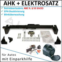 AHK ES13 Bus Kasten FüR Peugeot Boxer 94-02 / 02-06 Eph-Deaktivierung E-Satz
