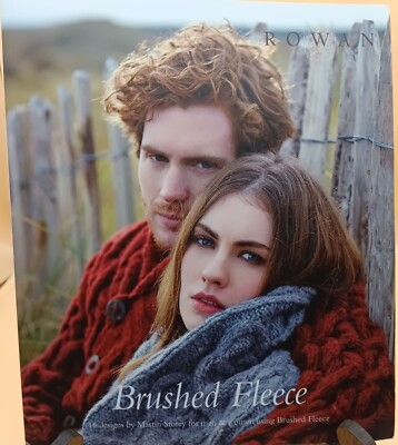 Rowan ''Brushed Fleece'' Knitting Pattern Book By Martin Storey