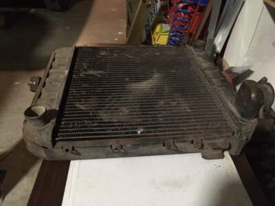 Vintage OEM Copper & Brass Radiator. | eBay