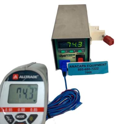 OptiChem CG-3498 Digital Temperature Monitor for Type T ThermoCouple (7666) W