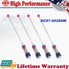 4x Washer Suspension Rod Damper Compatible with Samsung DC97-05280W WA40J3000AW