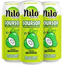 12 Pack NILO Soursop Juice 100 Real Guanabana Soursop Graviola NO Sugar added