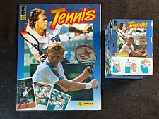 BOITE BOX PANINI TENNIS ATP TOUR 1992 ULTRA RARE 100 POCHETTES + EMPTY ALBUM