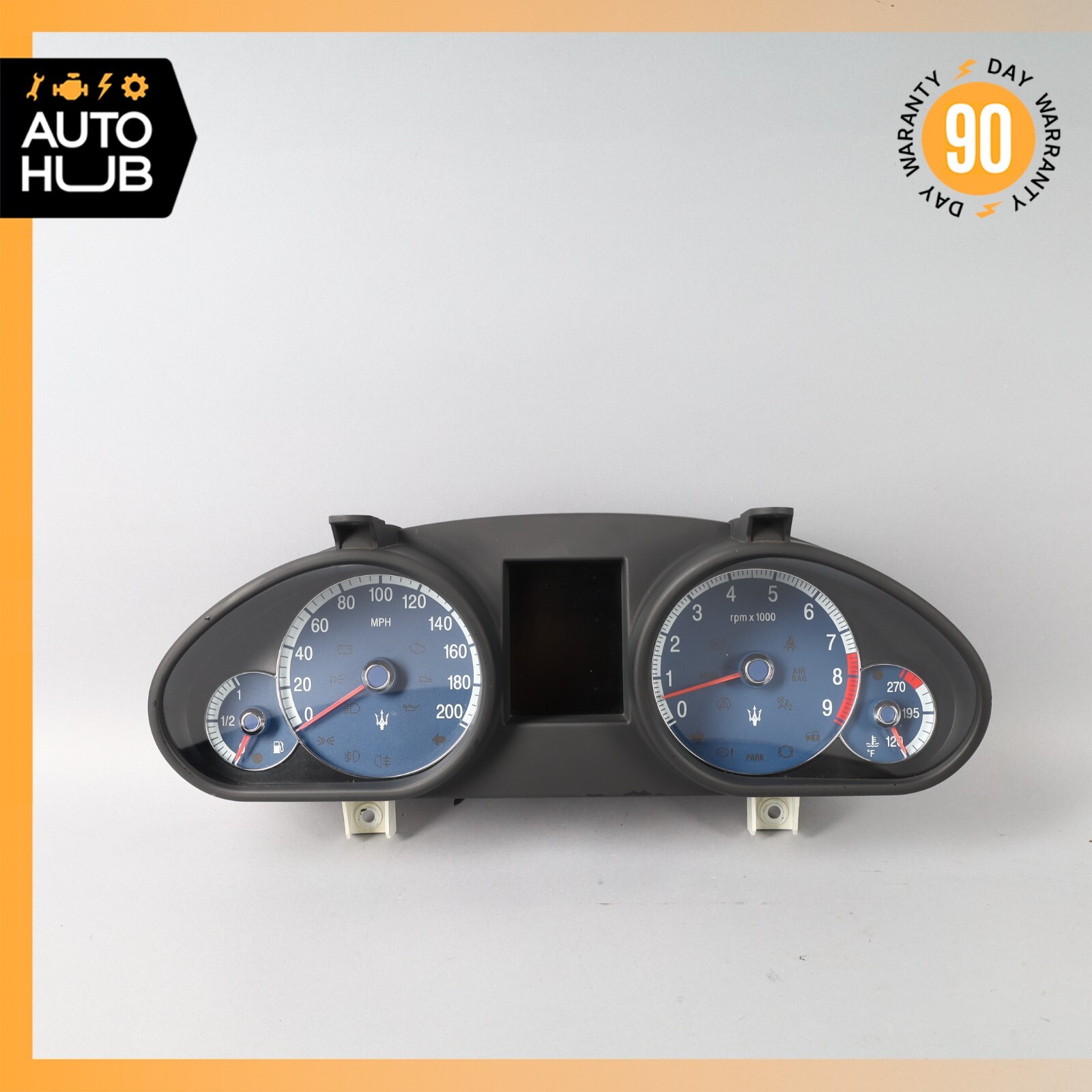 04-08 Maserati Quattroporte M139 4.2L Instrument Cluster Speedometer OEM 90k