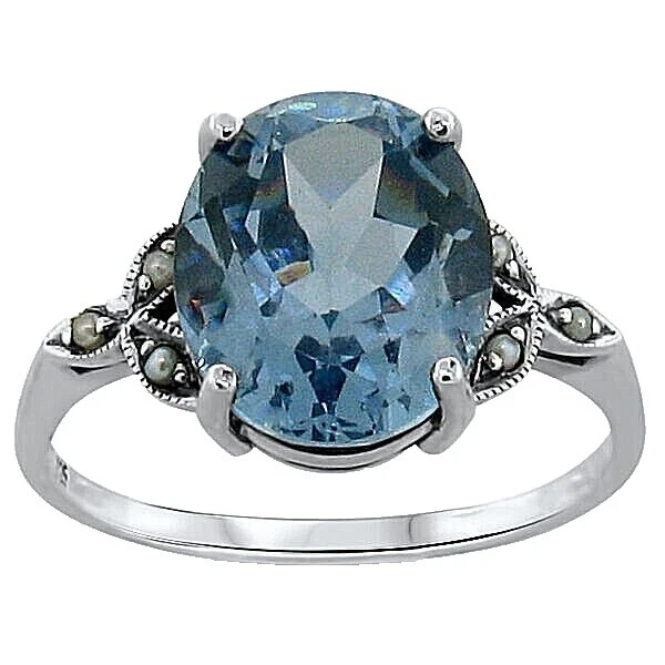 Aquamarine 5.5 Ring Fashion Rings