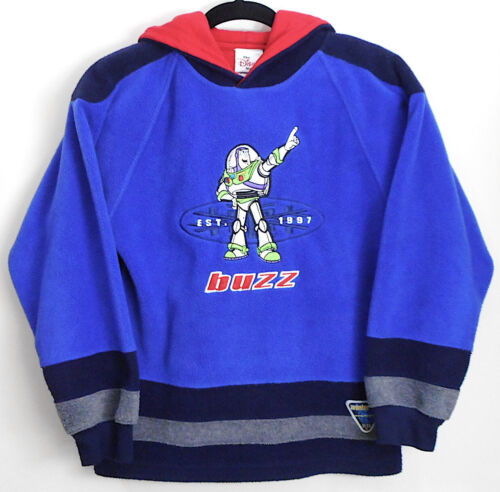 Vintage 1997 BUZZ LIGHTYEAR Disney Store Hoodie Sweatshirt Size Youth L (10-12) - 第 1/5 張圖片