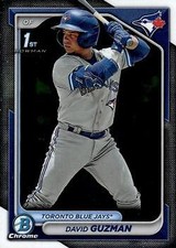 2024 Bowman #BCP-114 David Guzman Chrome Prospects