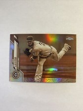 2020 Topps Chrome Sepia Refractor Jon Lester Cubs 123