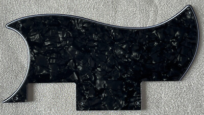Custom For Epiphone SG Special Style Guitar Pickguard 4-Ply Black Pearl