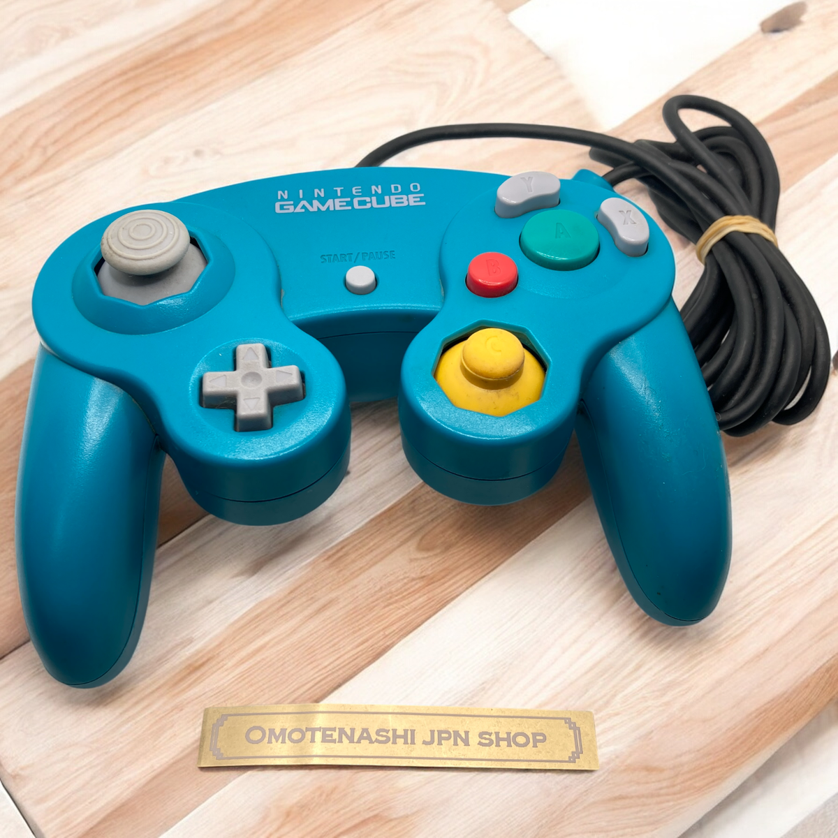 超美品！　GAMECUBE コントローラー GameCube Controller Emerald Green Nintendo Official OEM Controller