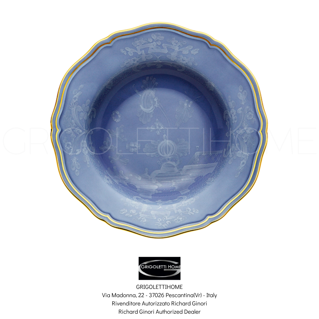 Richard Ginori Oriente Italiano - Set Of 6 Soup Plates 24 Cm