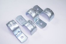 Lot of 4 H60 Minerallac Heavy Duty Jiffy Clips 1 Inch Rigid or IMC Conduit NOS