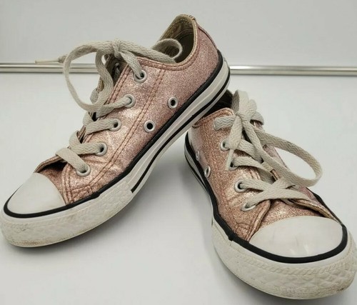 pink glitter converse junior