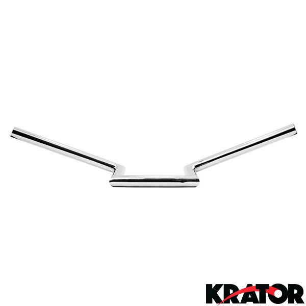 Manillar de repuesto Z Barras cromadas de 1 pulgada Zee para Suzuki Savage LS 650 Foto 4 de 4