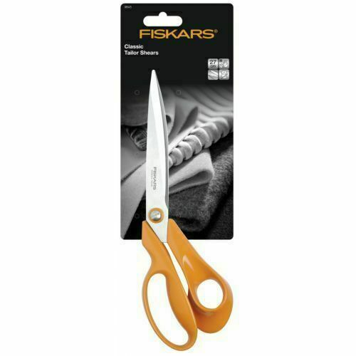 Fiskars F9843 Schneiderschere Schere 27 cm/10,6 Zoll ergonomischer Griff - Verpackung beschädigen